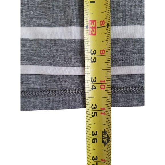 Ralph Lauren RLX Polo Shirt Performance Golf, Men's Size XL Gray White Striped - Picture 11 of 13